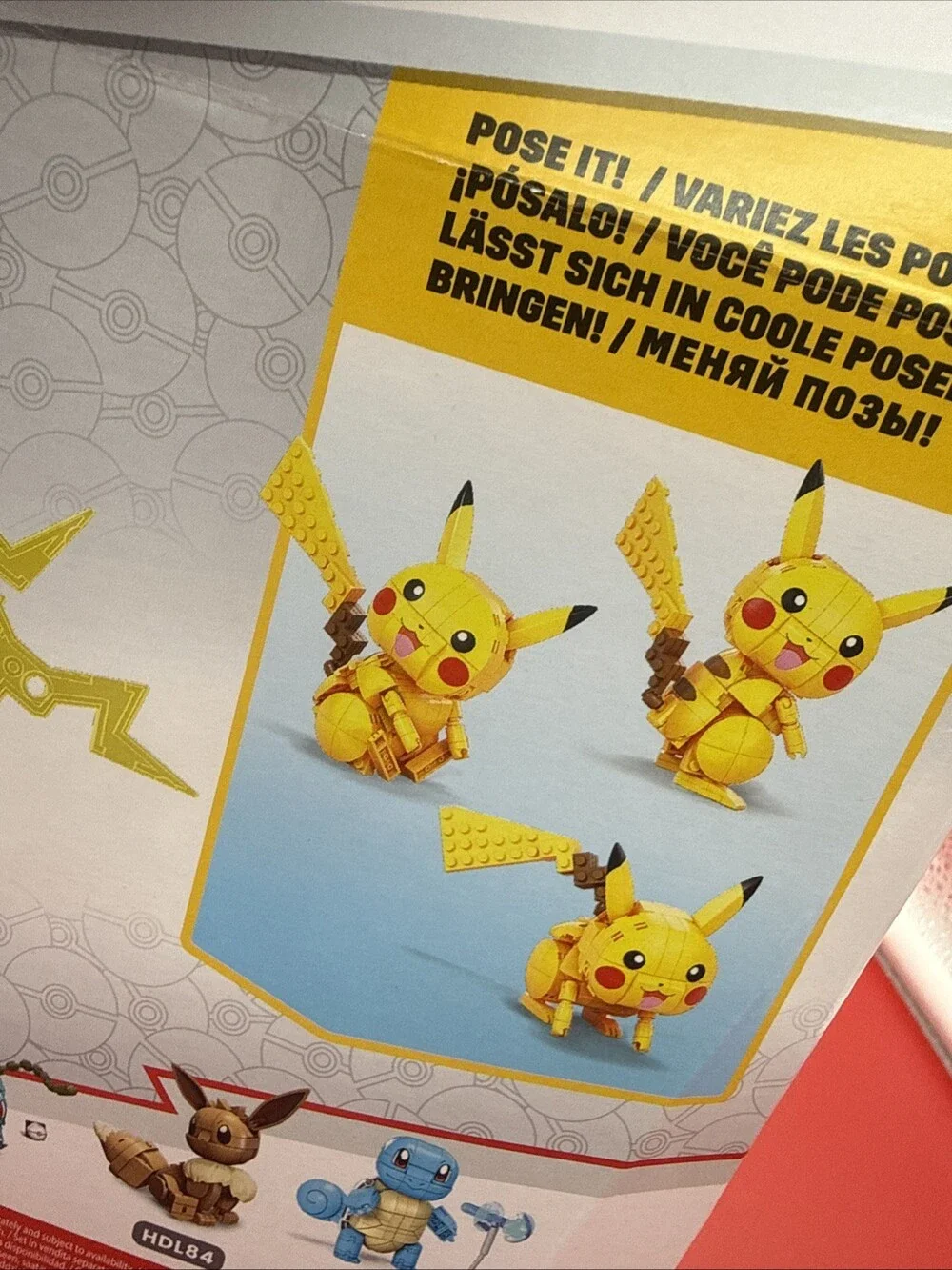 Pokemon Build & Show Pikachu MEGA GMD31 - 211 pcs - NEW